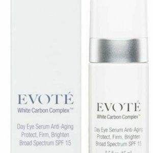 NWT Evote White Carbon Complex Day Eye Serum Anti-Aging Protect Firm +  Brighten